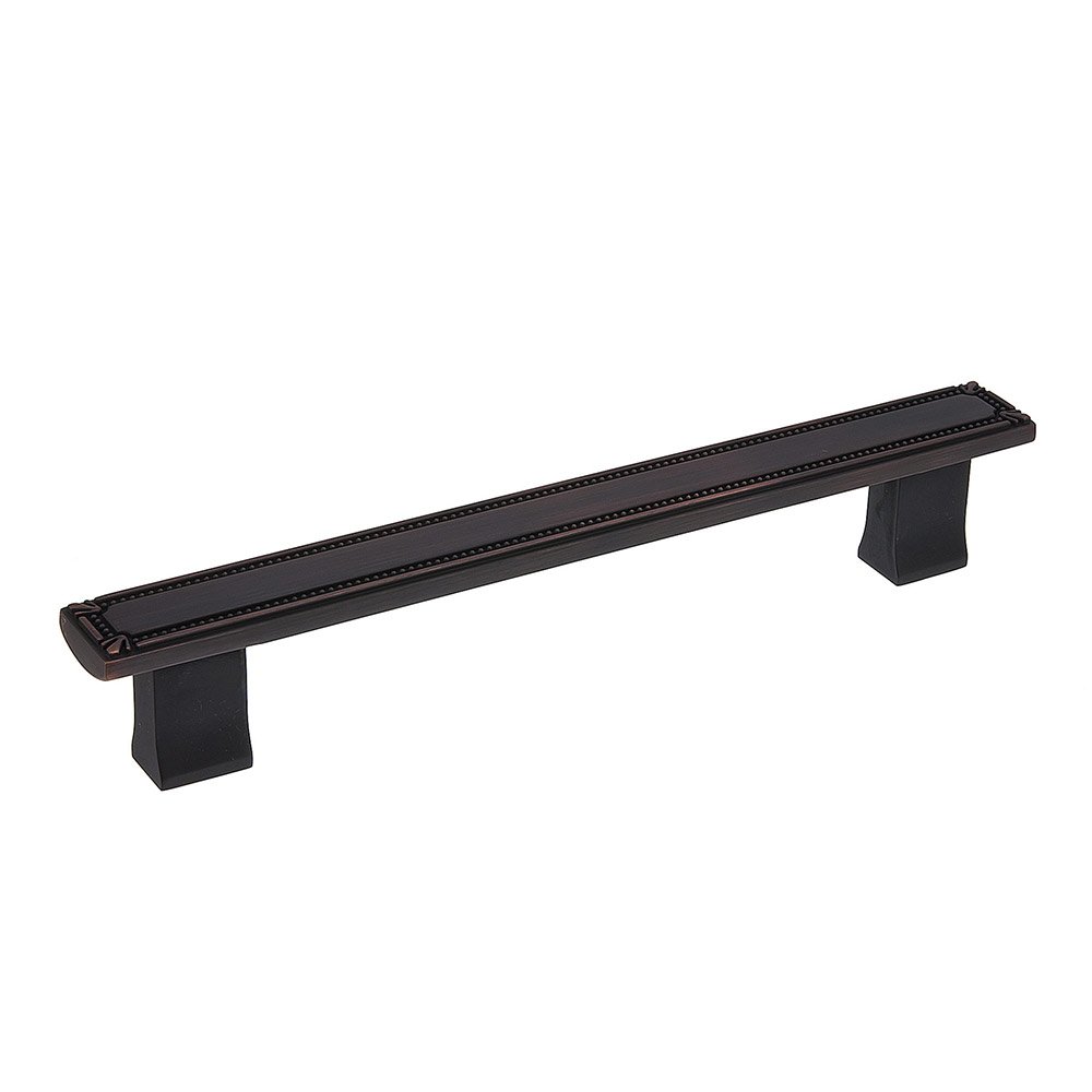 Richelieu 6 5/16" Centers Pull In Brushed Oil Rubbed Bronze