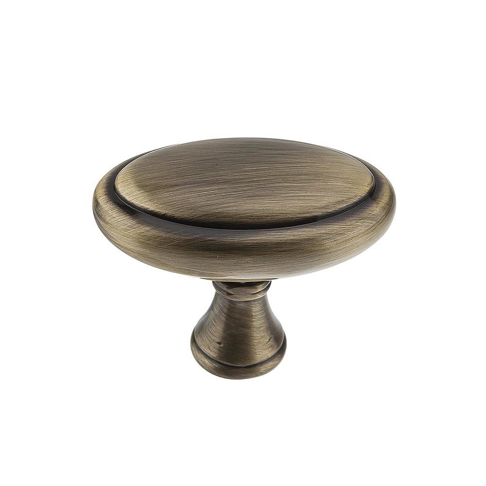 Richelieu 1 9/16" Oval Knob In Antique English