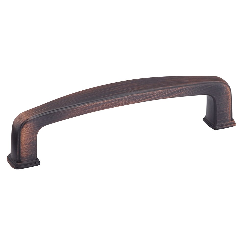 Richelieu 3 3/4" Centers Handle with Beveled Accent in Brushed Oil Rubbed Bronze