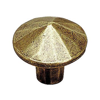 Richelieu 1" Diameter Conical Beveled Knob in Opaque Bronze
