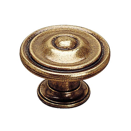 Richelieu 1 3/16" Diameter Ball-and-Rings Knob in Opaque Bronze