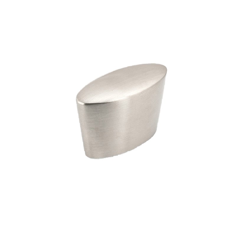 Richelieu 1 3/8" Oval Knob In Brushed Nickel