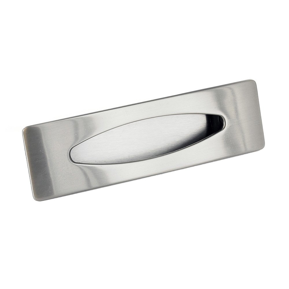 Richelieu 3 3/4" Centers Recessed Pull In Brushed Nickel