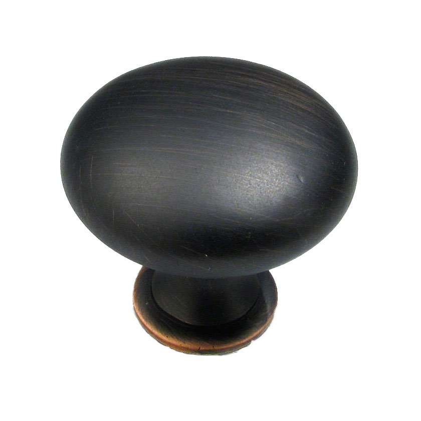 Richelieu 1 3/16" Round Contemporary Knob in Brushed Oil Rubbed Bronze