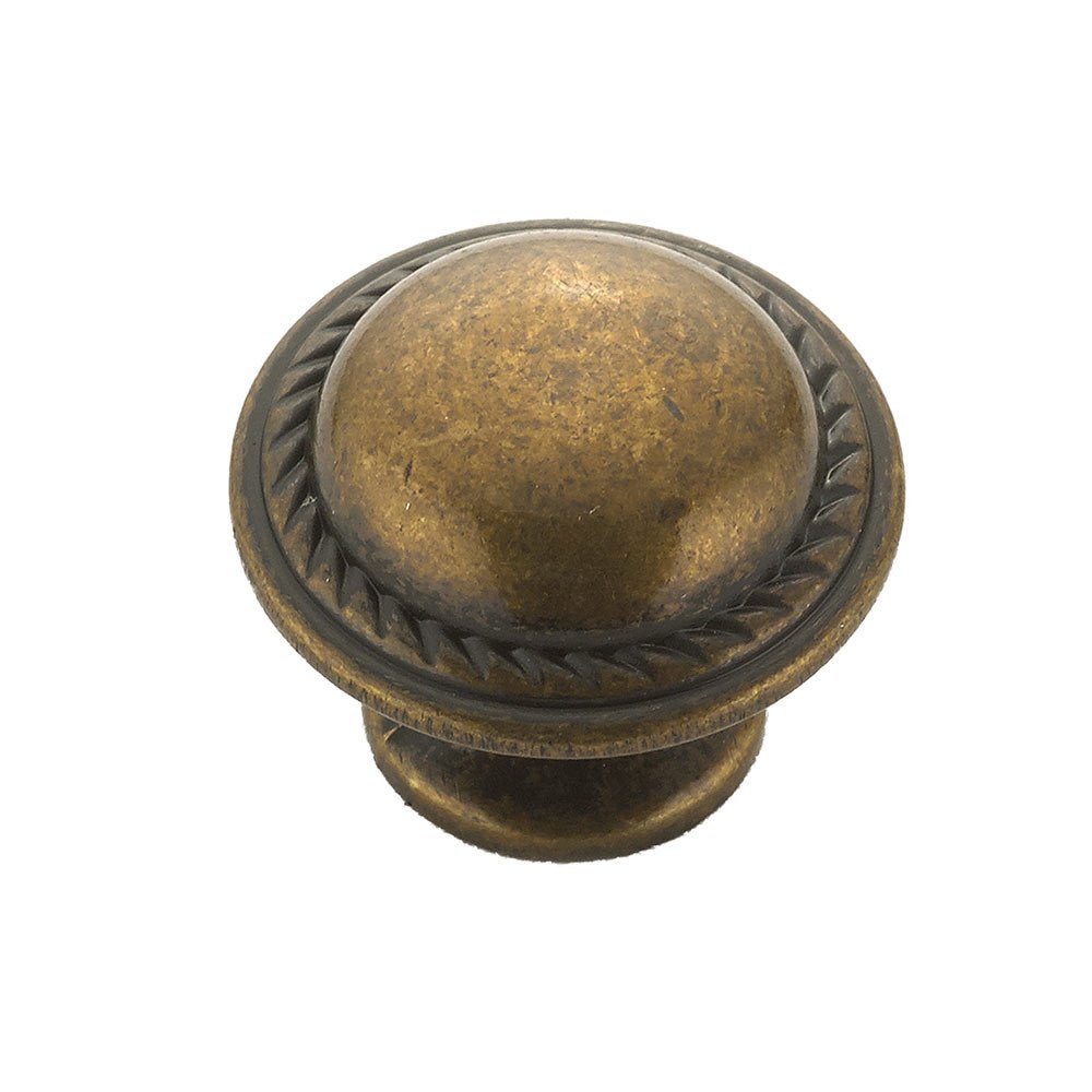 Richelieu 1 5/32" Round Knob in Regency Brass