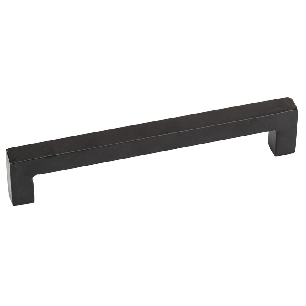 Richelieu 7 9/16" Centers Forged Iron Pull In Matte Black