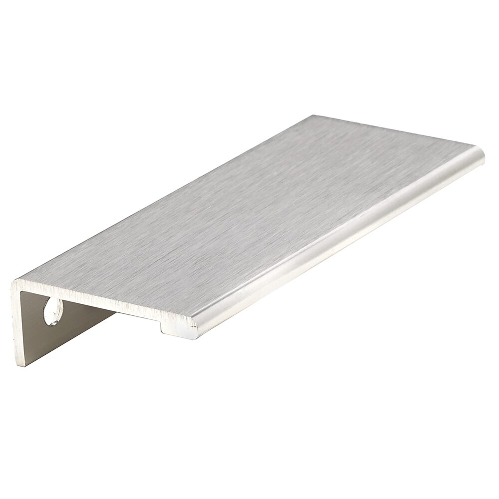 Richelieu 3 15/16" Long Aluminum Edge Pull In Stainless Steel