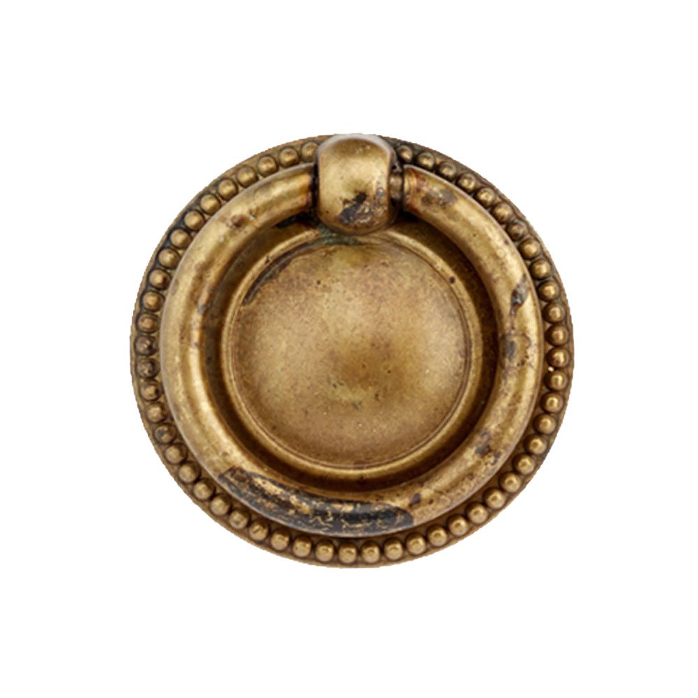 Richelieu 1 9/16" Round Traditional Brass Knob in Oxidized Brass