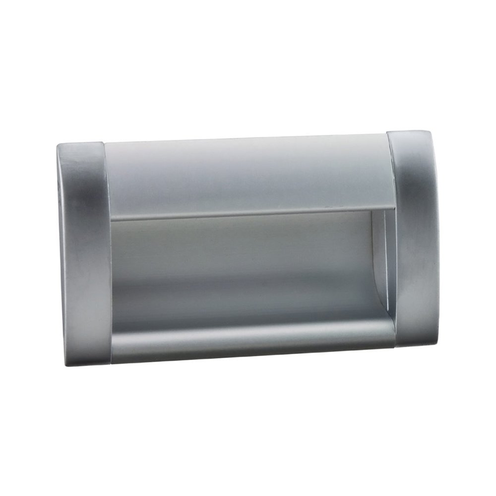Richelieu 2 17/32" Center Recessed Pull in Satin Chrome 