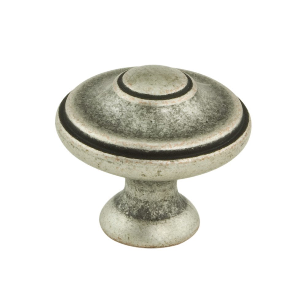 Richelieu 1 3/16" Round Transitional Knob in Faux Iron