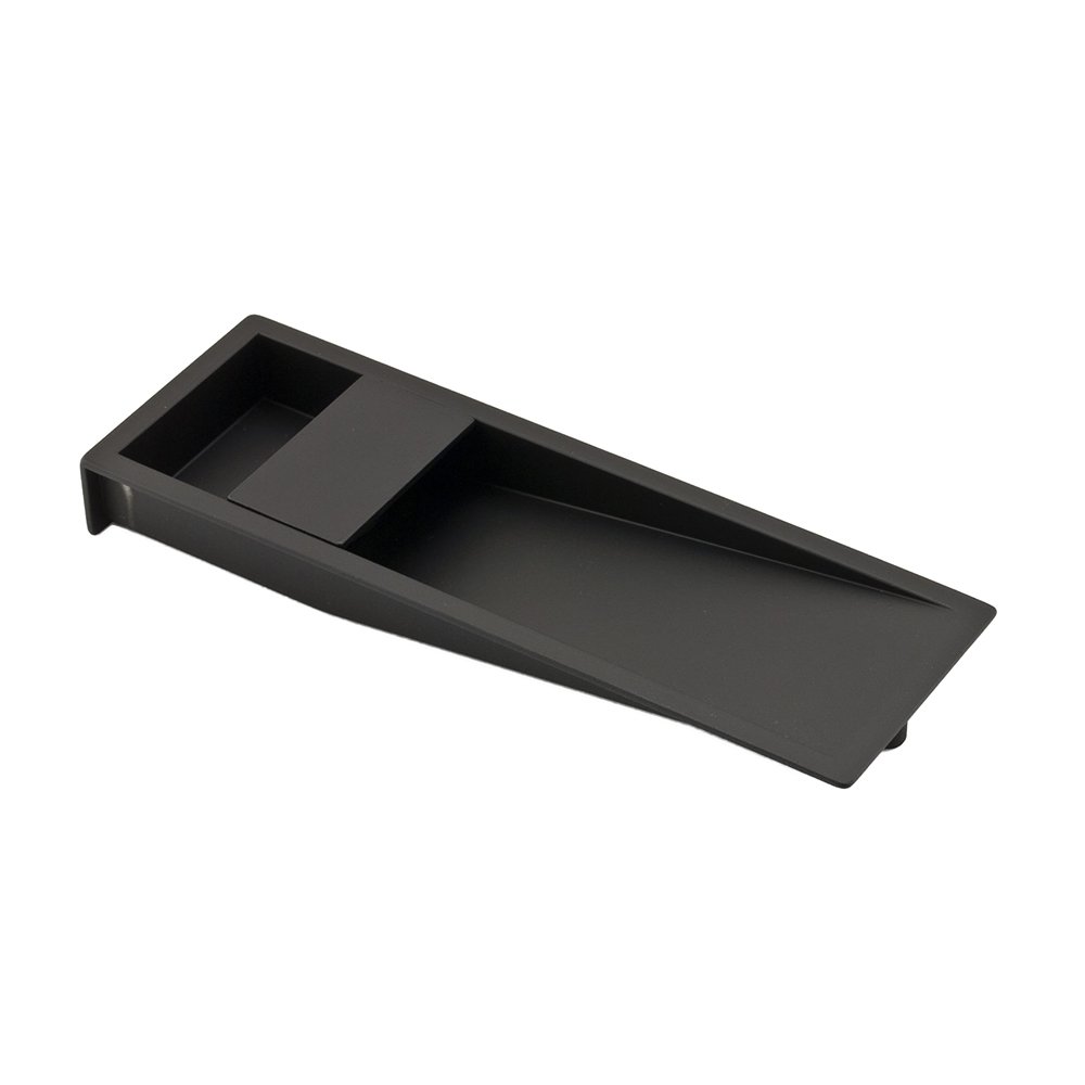 Richelieu 4 13/32" Center Recessed Pull in Black