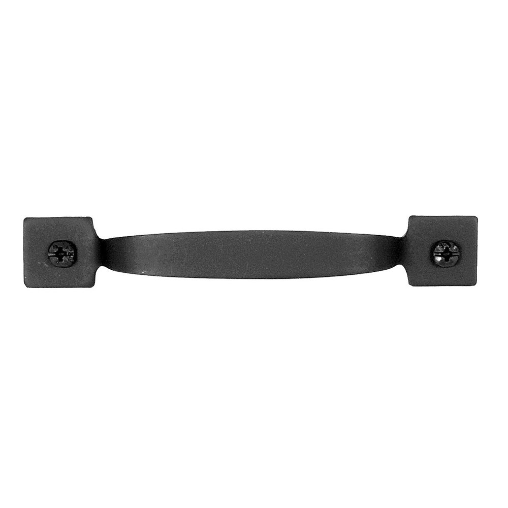 Richelieu 4 1/8" Center Handle in Matte Black and Wrought Iron