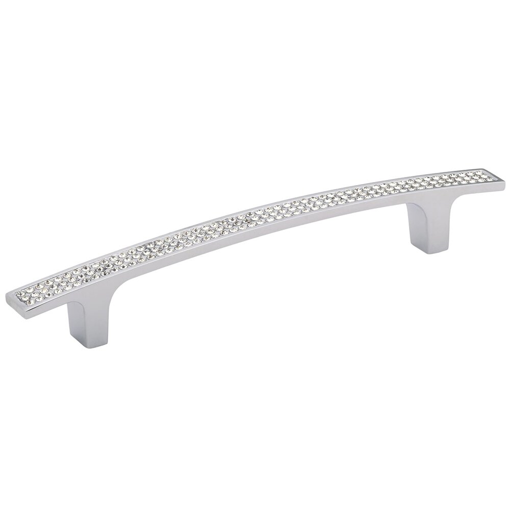 Richelieu 5" Center Vence Handle in Crystal and Chrome