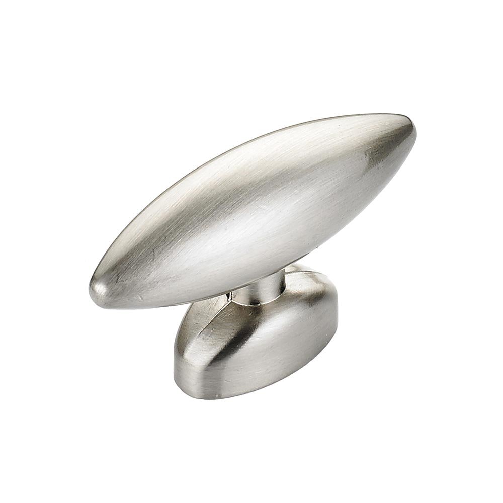 Richelieu 1 17/32" Long Contemporary Knob in Brushed Nickel