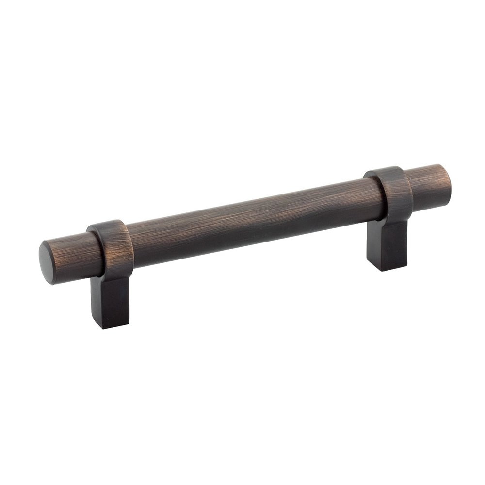 Richelieu 3 3/4" Center Greenwich Handle in Brushed Oil Rubbed Bronze