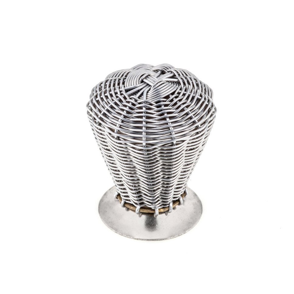 Richelieu 1 3/8" Round Eclectic Knob in Brushed Nickel
