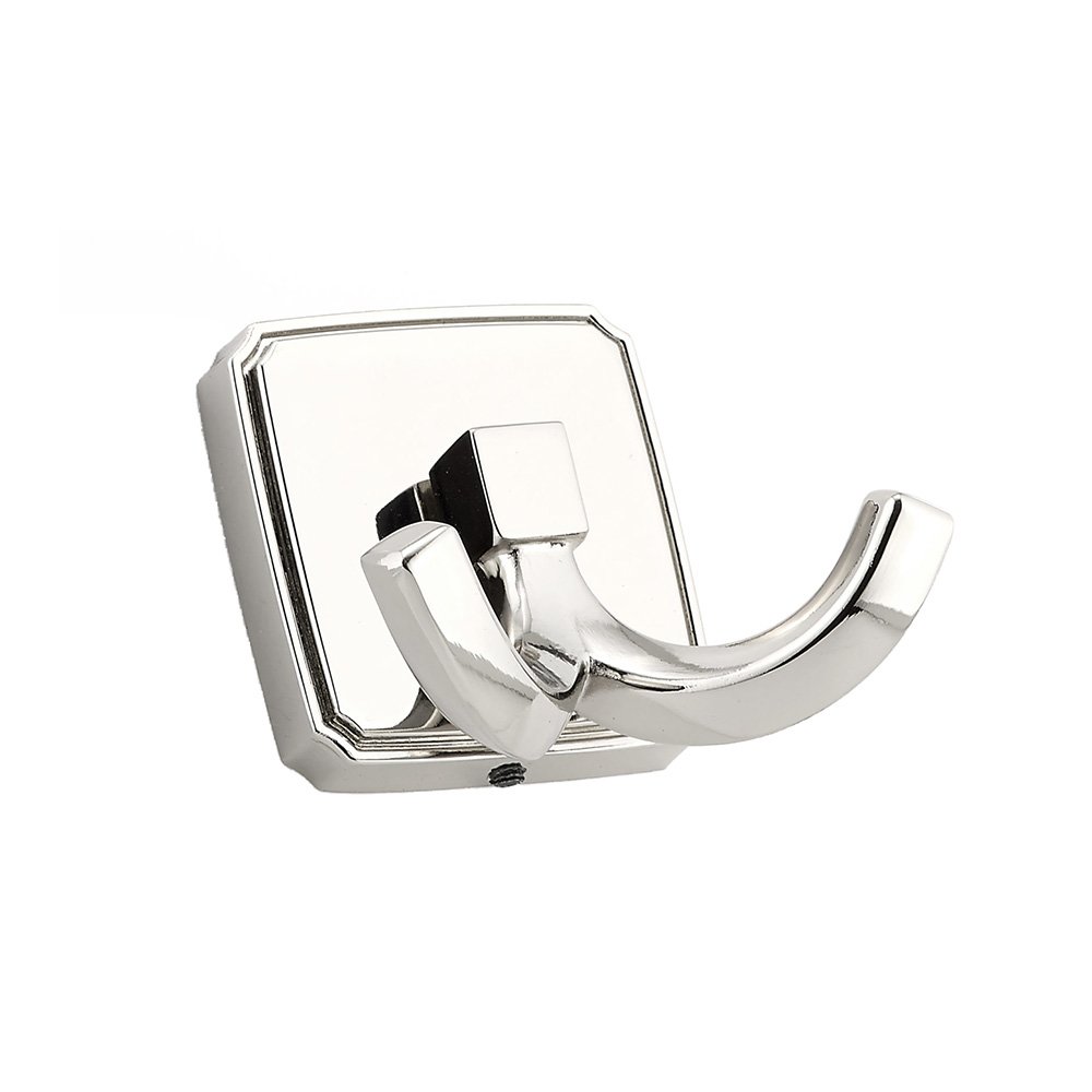 Richelieu Double Transitional Metal Hook in Polished Nickel