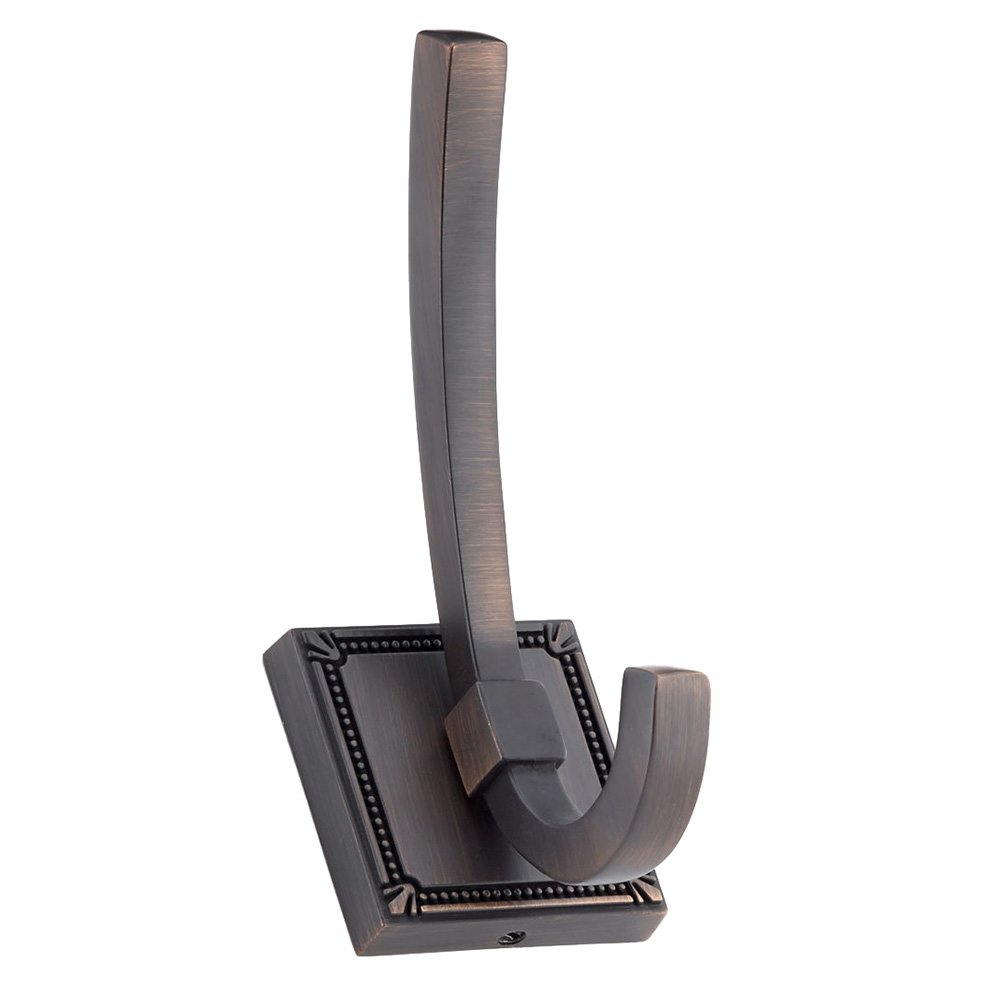 Richelieu Single Transitional Metal Hook in Brushed Oil Rubbed Bronze