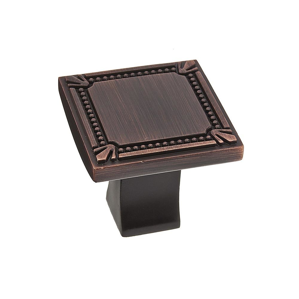 Richelieu 1 3/8" Long Traditional Knob in Brushed Oil Rubbed Bronze