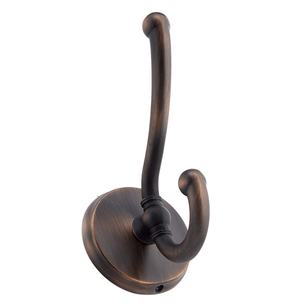 Richelieu Single Transitional Metal Hook in Brushed Oil Rubbed Bronze