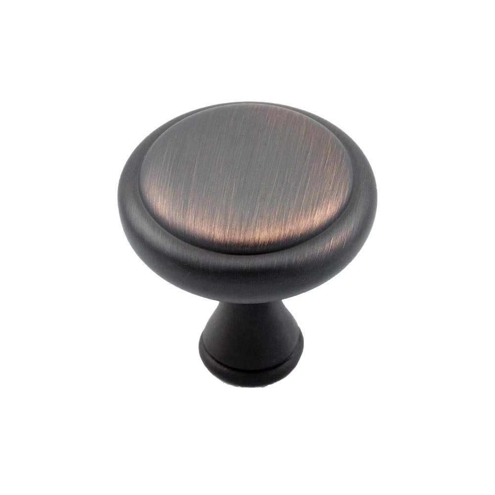 Richelieu 1 1/4" Round Traditional Knob in Brushed Oil Rubbed Bronze