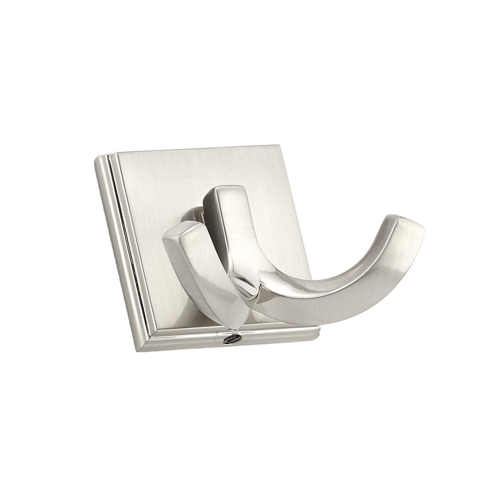 Richelieu Double Transitional Metal Hook in Brushed Nickel