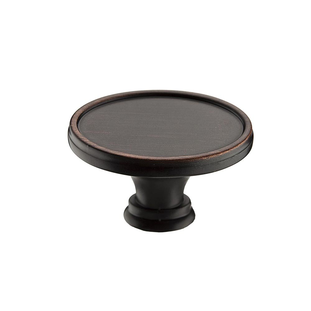 Richelieu 1 17/32" Long Transitional Knob in Brushed Oil Rubbed Bronze