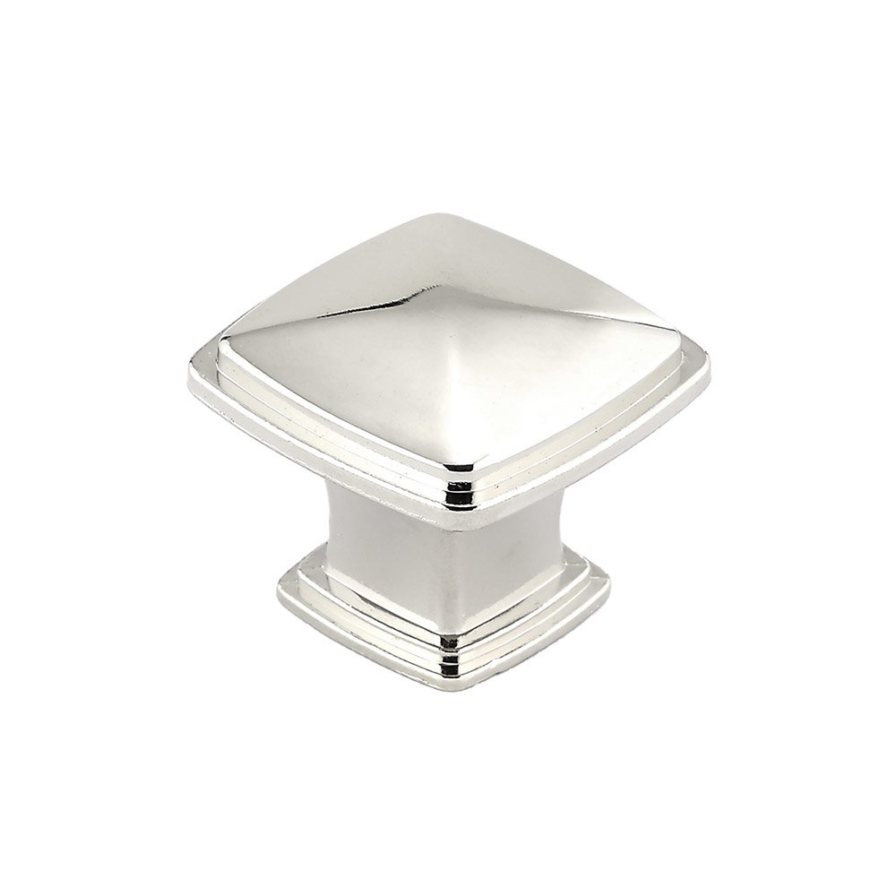 Richelieu 1 7/32" Long Transitional Knob in Polished Nickel