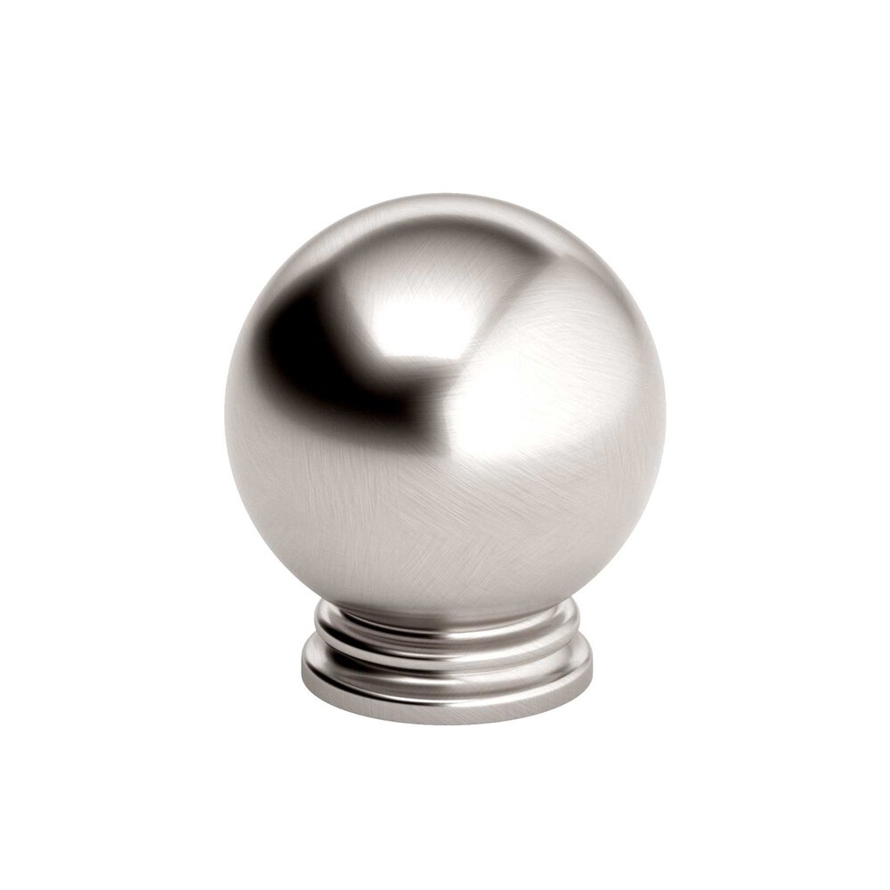 Richelieu 1 3/16" Round Traditional Knob in Brushed Nickel