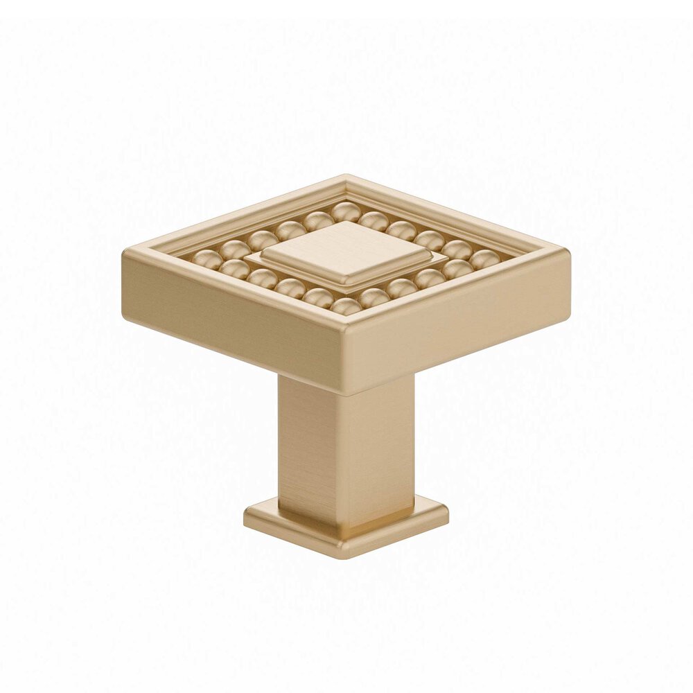 Richelieu 1 5/16" Long Transitional Knob in Champagne Bronze