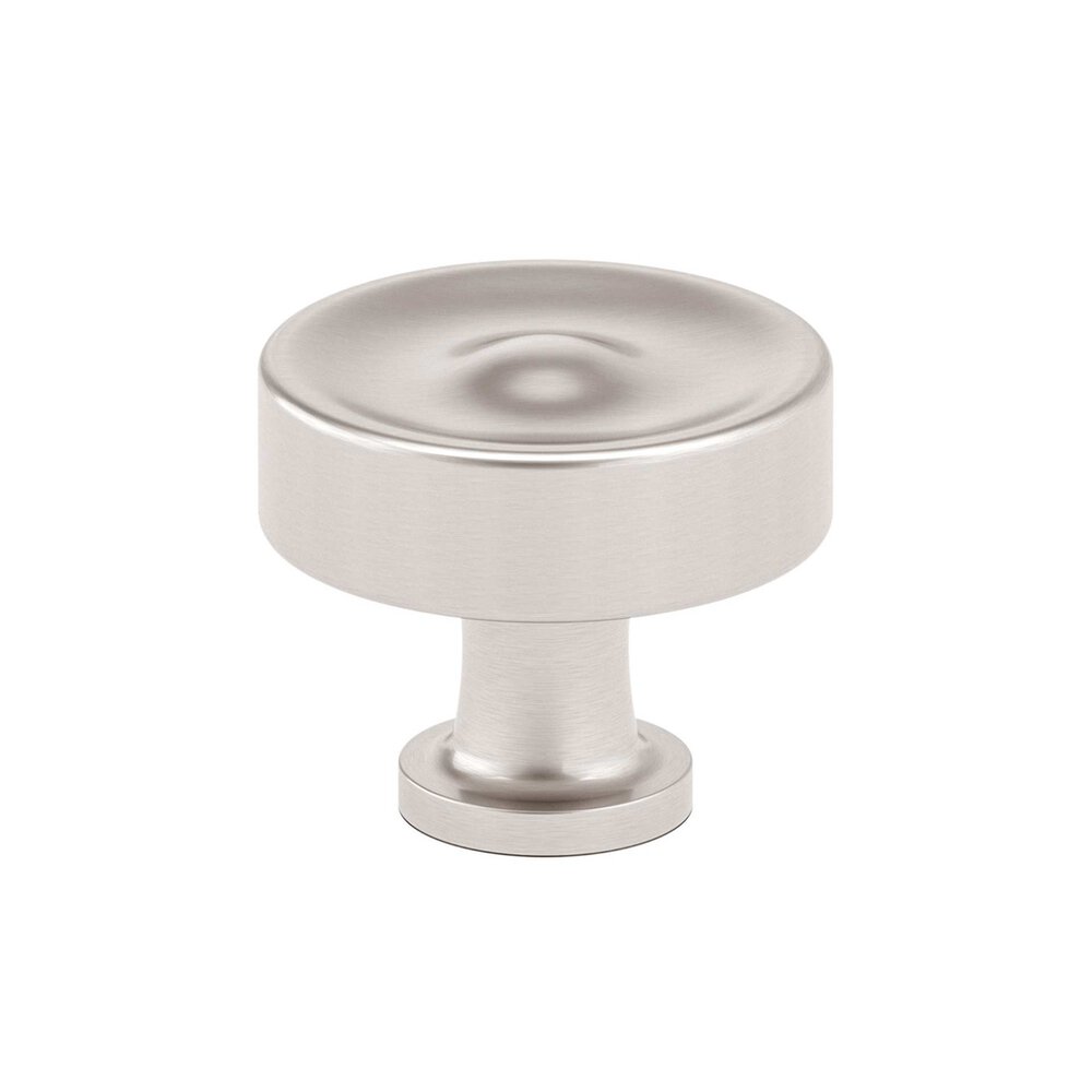 Richelieu 1 3/8" Round Traditional Knob in Brushed Nickel