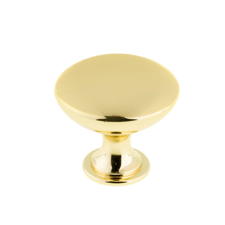 Richelieu 1 9/16" Round Contemporary Knob in Satin Gold