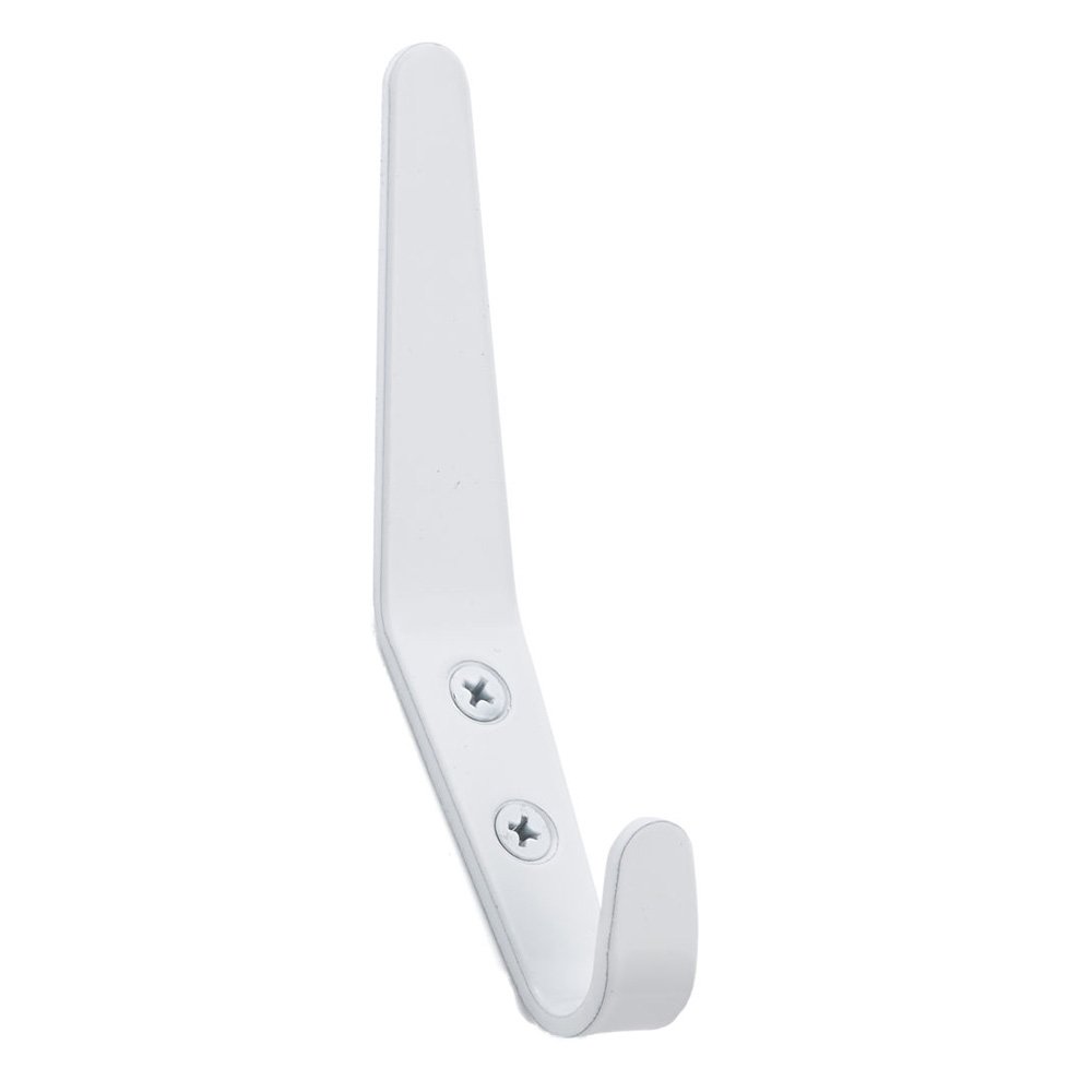 Richelieu Single Contemporary Metal Hook in White