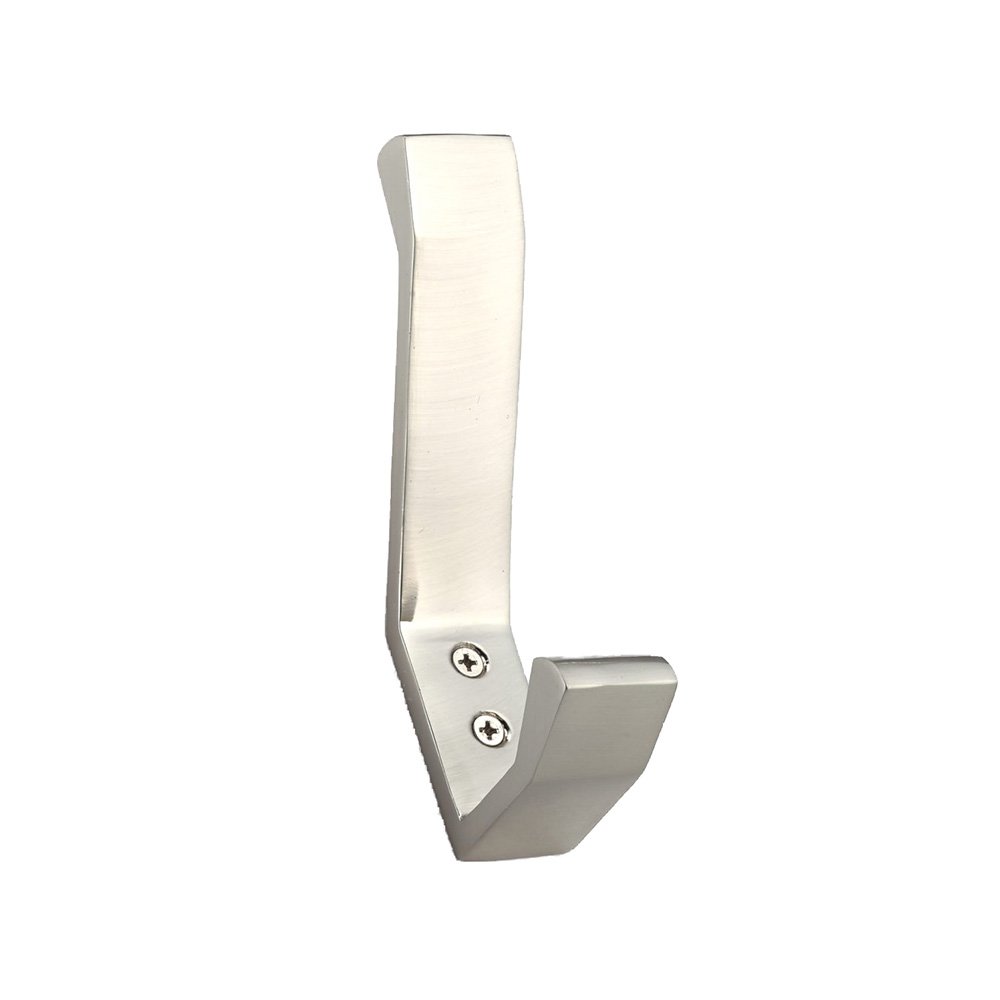 Richelieu Single Contemporary Metal Hook in Stainless Steel