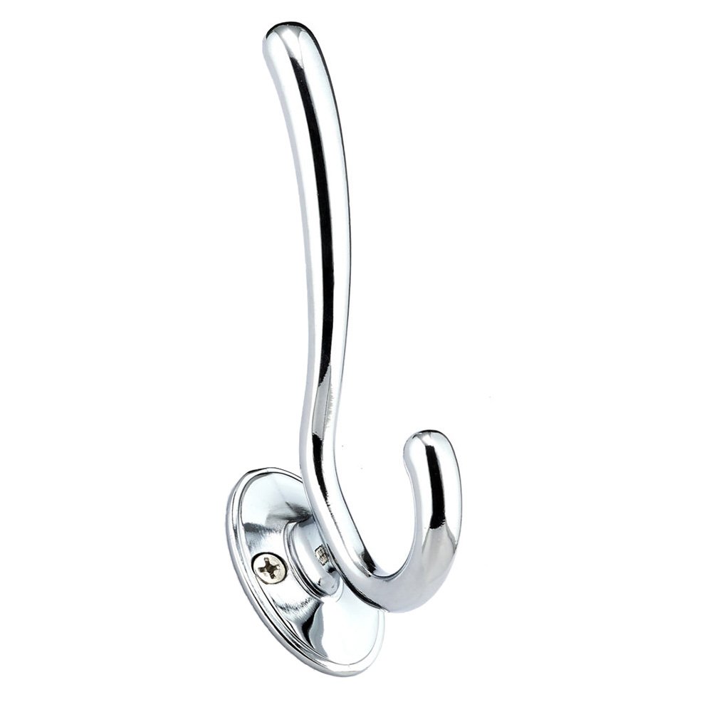 Richelieu Single Transitional Metal Hook in Chrome