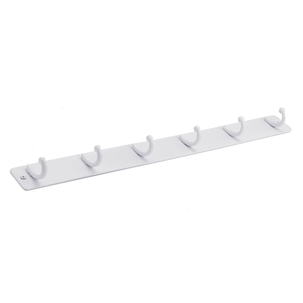 Hook Rack Collection - Utility Hook Rack in White by Richelieu Hardware ...