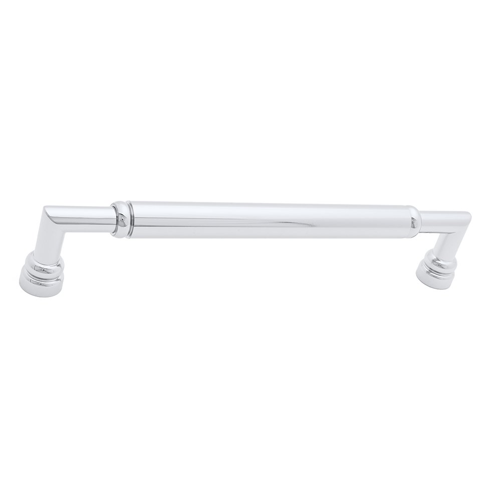 RK International 12" Centers Cylinder Middle Appliance Pull in Polished Chrome