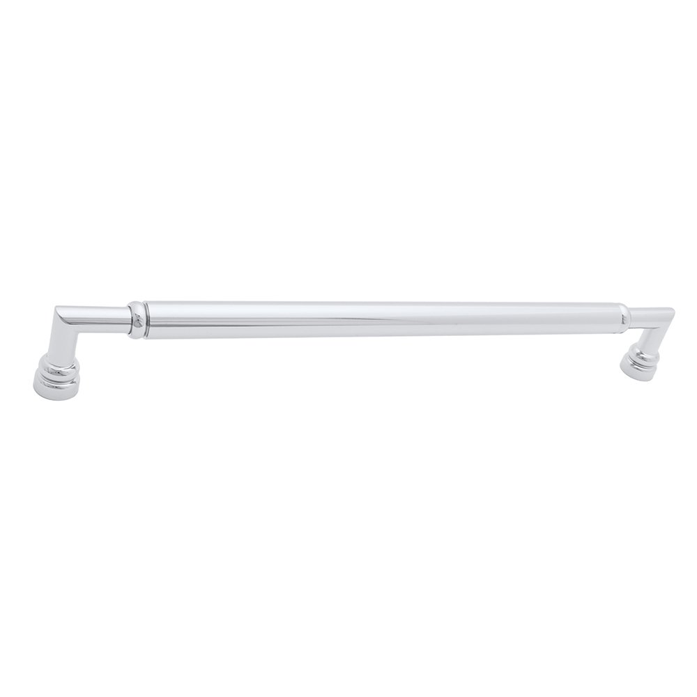 RK International 18" Centers Cylinder Middle Appliance Pull in Polished Chrome