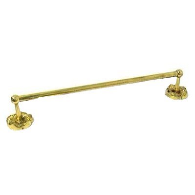RK International 30" Towel Bar in Polished Brass