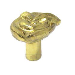 RK International Pretty Wrap Knob in Polished Brass