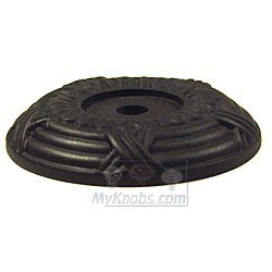 RK International 1 3/8" Cross and Petal Backplate in Oil Rubbed Bronze