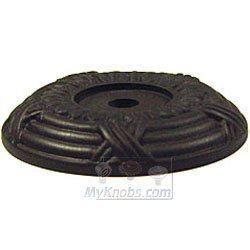 RK International 1 5/8" Cross and Petal Backplate in Oil Rubbed Bronze