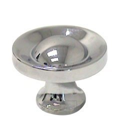 RK International 1 1/4" French Contemporary Knob in Polished Chrome