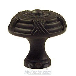 RK International Small Crosses and Petals Knob in Oil Rubbed Bronze