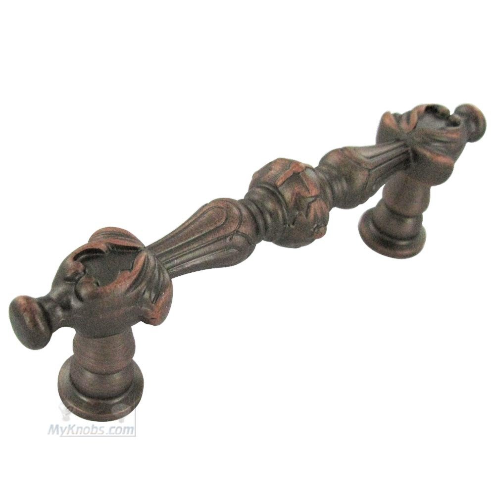 RK International 3" Centers Handle in Distressed Copper