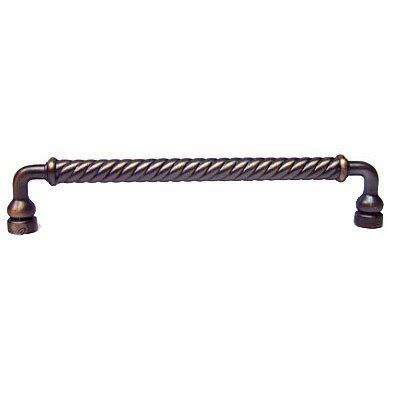RK International 8" Centers Twisted Pull in Distressed Copper