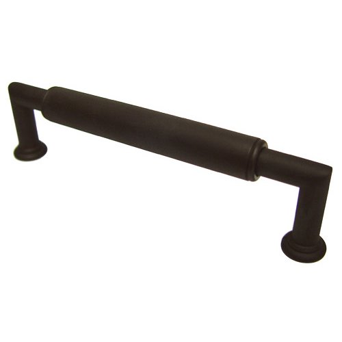 RK International 5" Centers Cylinder Middle Pull in Oil Rubbed Bronze