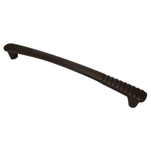 RK International 8" Centers Ridges at Edge Pull in Oil Rubbed Bronze