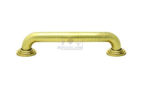 RK International 12" Grab Bar in Polished Brass