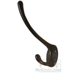 RK International Oval Base Hat and Coat Hook in Oil Rubbed Bronze